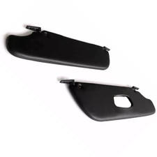 Black Sun Visors with Mirror