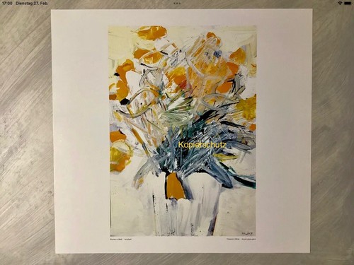 Oskar koller kunstdruck 1985 - ,