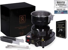 M. ROSENFELD Shisha Kohleanzünder Elektrisch FIRE Tower 3.0  450 Watt gebraucht