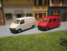 Rietze 1:87 H0 Konvolut Ford Transit IV Mk3 '86 Transporter Kasten + Tourneo Bus