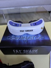 Unbenutzter Fat Shark Dominator V2 + Zubehör