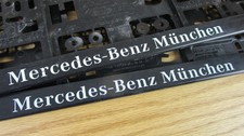 2x KFZ-Kennzeichenhalter Mercedes-Benz München