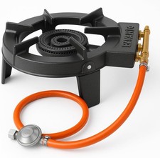 Hockerkocher Profi Wokbrenner Gasbrenner Gusseisen Gaskocher Camping Outdoor TOP