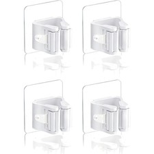 Wand besenhalter 4er set - wand,