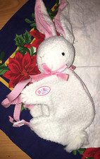 Zapf Creation Baby Born Rucksack Hase weiß für Puppen*