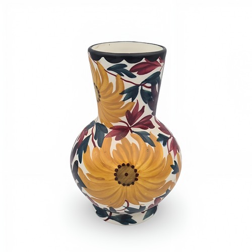 Smf schramberg majolika vase - smf,