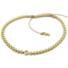 Gold-Armband mit Brillant