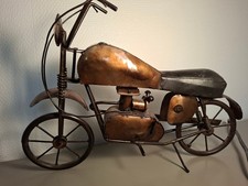 deko motorrad metall