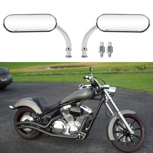 Paar chrom motorrad - motorrad, oval
