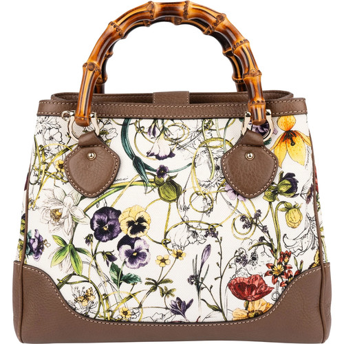 Gucci floral canvas bamboo - floral,
