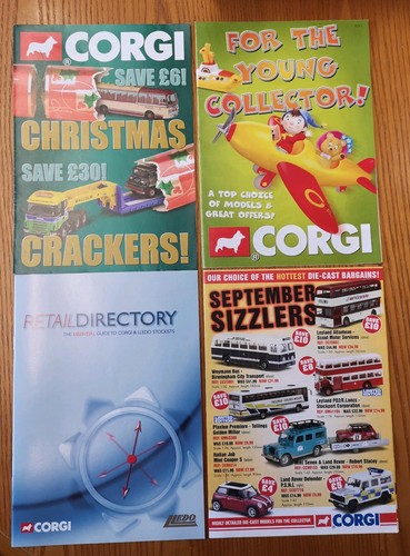 Corgi toy katalog broschüren - katalog,