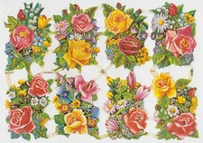 Glanzbilder: Blumen, ganzer