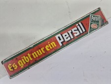 Altes Emailleschild - Es gibt