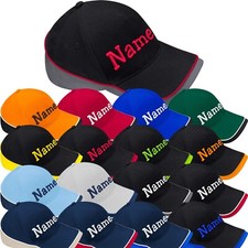 Teamwear Competition Cap bestickt mit Name oder Text Mütze Basecap Cappy Cap