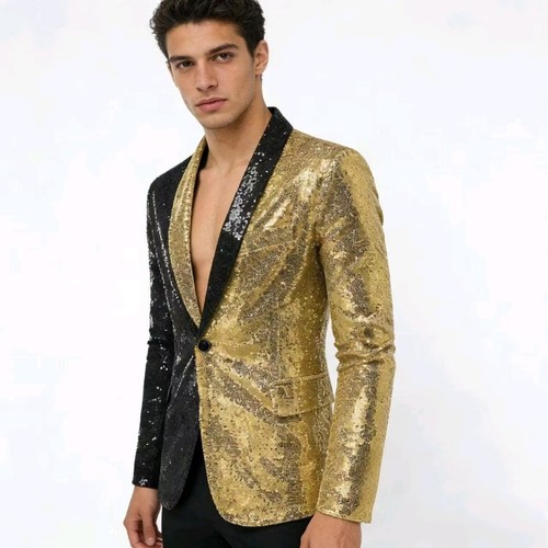 Herren glitzer pailletten - glitzer,