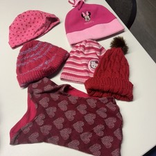 Winterpaket Regensachen Mützen Gr. 122/128