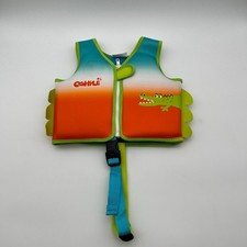 OSHYLE Kinder Schwimmweste Jungen Mädchen Neopren Schwimmen Jacke Gr. M (3-6)