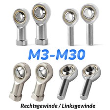 Gelenkkopf Innen Außen M3 M6