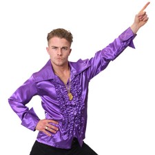Herren lila 70er disco - lila,