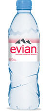 Evian stilles mineralwasser - evian,