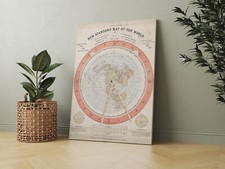 Flache Erdkarte, Gleasons