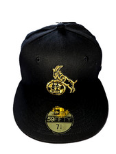1 FC Köln Dom Mütze Baseball Cap Basecap Cappy Kappe Ausweichtrikot Schwarz Gold