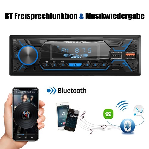 Din autoradio mit bluetooth - din,