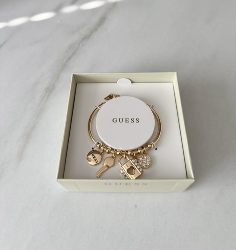Guess gold charm - guess,