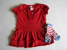 Sommerkleid + Socken (Minnie