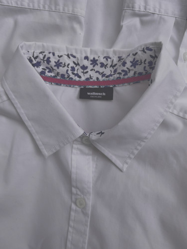Damen bluse weiß - weiß, gr.48