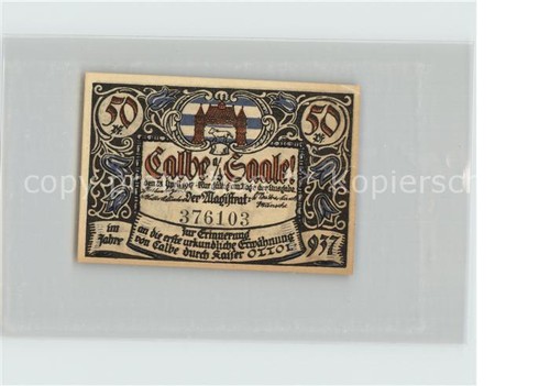 Calbe saale pfennig - calbe,