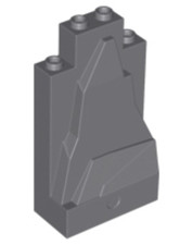 4 STÜCK LEGO CASTLE ROCK