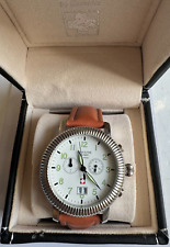 Swiss Alpine Military by Grovana braunes Leder - Herrenuhr ungetragen mit Case