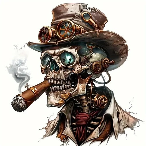 Totenkopf aufkleber skull - 3d,
