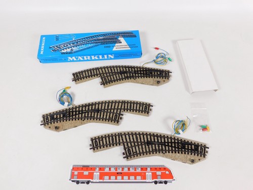 Märklin 3x bogenweiche - h0, ac