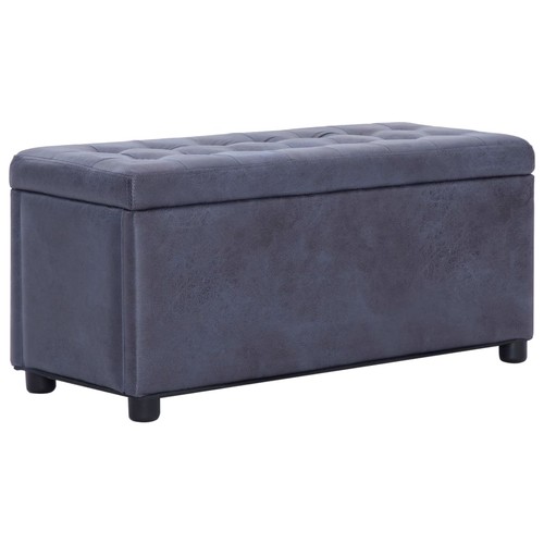 Ottomane hocker wildleder - hocker,