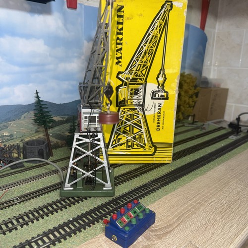 Märklin 7051 drehkran mit - 7051, h0