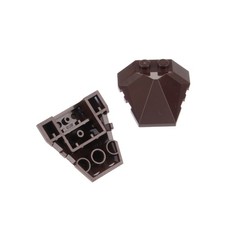 2x Lego Dach Stein 4x4x1