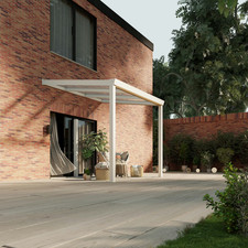 Terrassenüberdachung  Milch