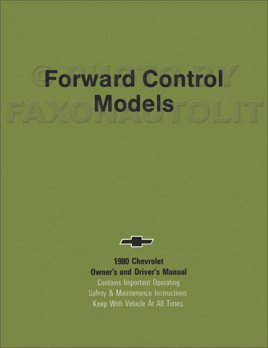 1980 chevy forward kontrolle - 1980,