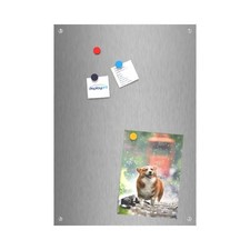 Gebürsteter Edelstahl