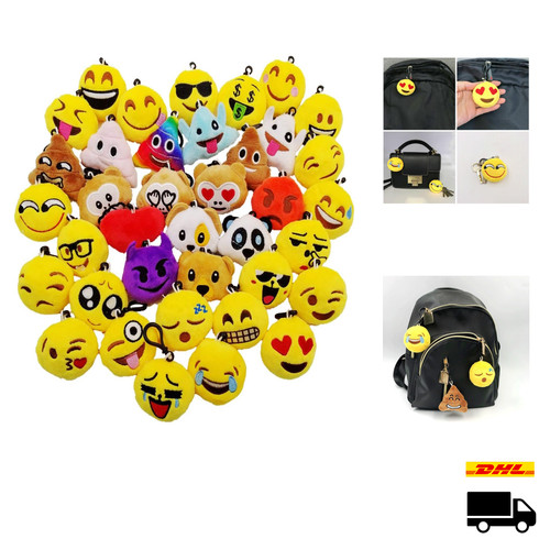 Mini plüsch emoticon - mini,