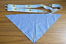 Bayern Hosenträger & Halstuch