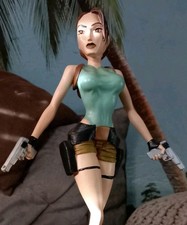 Lara Croft Figur - Tomb Raider Statue - 1997  Eidos Collector Core