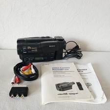 Sony Hi8 Handycam Camcorder CCD-TR750E Video8 24x Zoom AC-V25A HiFi Stereo 1A