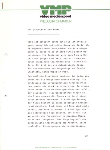 Das geschlecht der engel - der,