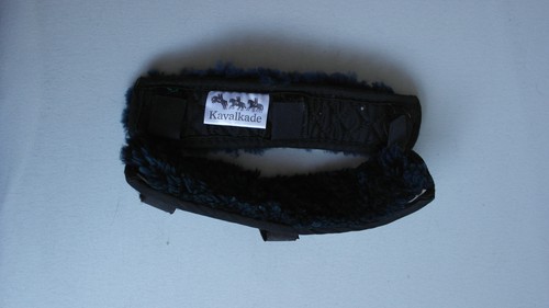 Genickschoner lammfell schwarz - lammfell,
