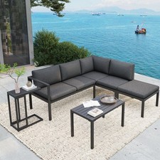 Sitzgruppe Aluminium Ecksofa