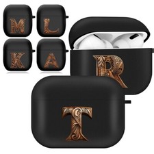 Bedruckte Silikonhülle passend für AirPod 1/2 & Pro Schutzhülle mit Clip Stoßfest