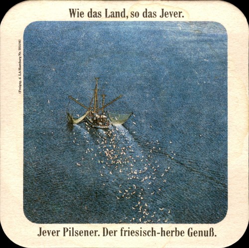 Bierdeckel jever nr - jever,